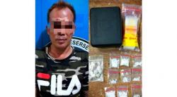 Diduga Hendak Edarkan Sabu, Pria di Lampung Tengah Ditangkap Polisi