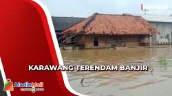 Baru Surut, Ratusan Rumah di Karawang Kembali Banjir