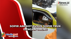 Ditegur saat Putar Balik, Sopir Angkot Tusuk Sopir Truk dengan Obeng di Tangerang