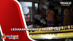 Ledakan karena Tabung Gas Bocor di Kebon Jeruk, 3 Rumah Rusak