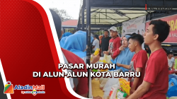 Operasi Pasar Murah di Alun-Alun Kota Barru, 500 Paket Sembako Ludes dalam 30 Menit