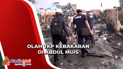 Olah TKP Kebakaran di Abdul Muis, Puslabfor Bawa Sampel Sisa Puing