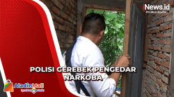 Polisi Gerebek Gang yang Diubah Menjadi Kios Sabu di Labuhanbatu