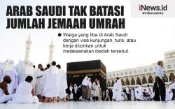 Infografis Arab Saudi Tak Batasi Jumlah Jemaah Umrah