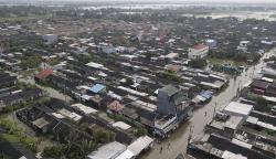 Kondisi Perumahan Villa Kencana Cikarang Sudah 4 Hari Banjir