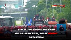 Buruh dari Berbagai Elemen Gelar Unjuk Rasa, Tolak PERPPU Cipta Kerja