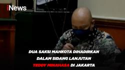Dua Saksi Mahkota Dihadirkan dalam Sidang Lanjutan Teddy Minahasa di Jakarta 