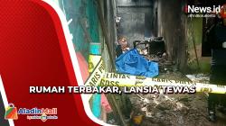 Rumah Tempat Penjualan Bensin Eceran di Semarang Dilahap Api, Lansia Tewas Terbakar