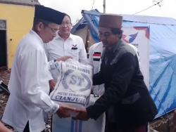 Korban Gempa Cianjur Dapat Bantuan Partai Perindo, Pimpinan Ponpes: Kami Sangat Terbantu
