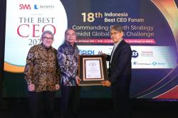 Leadership Kuat Bawa Dirut BRI Sunarso Jadi Indonesia Best CEO 2022