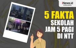 Infografis 5 Fakta Sekolah Jam 5 Pagi di NTT