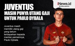 Infografis Juventus Masih Punya Hutang Gaji untuk Paulo Dybala