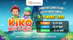 KIKO Hadir dalam Acara Wikibex di JIExpo Kemayoran pada 3-5 Maret