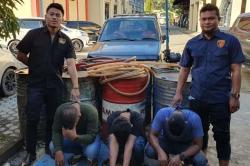 3 Pelaku Penyalahgunaan BBM Subsidi Jenis Solar Sebanyak 1,5 Ton di Aceh Timur Ditangkap 