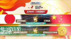 Piala Asia U-20 2023 Hari Ini: Jepang Vs China dan Arab Saudi Lawan Kirgiztan, Live iNews