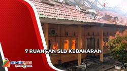 7 Ruangan SLB di Jambi Ludes Terbakar akibat Kipas Angin Korsleting