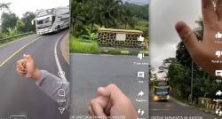 Ini Kode Tangan Busmania Minta Klakson Basuri Dibunyikan