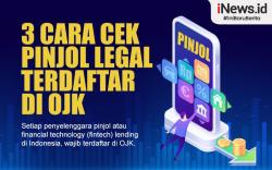 Infografis 3 Cara Cek Pinjol Legal di OJK
