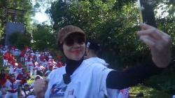 Venna Melinda Gelar Senam Zumba di Blitar, Sapa Warga dan Perkenalkan Program Partai Perindo