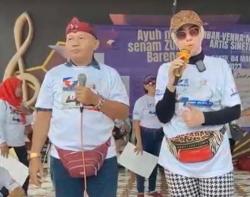 Sosialisasikan Program, Bacaleg Partai Perindo Venna Melinda Gelar Senam Zumba di Kediri