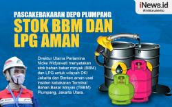 Infografis Pascakebakaran Depo Plumpang Stok BBM dan LPG Aman