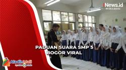 Paduan Suara SMP 5 Bogor Nyanyikan Lagu I Wanna Be Sedated, Drummer Ramones Dibuat Takjub
