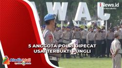 5 Anggota Polisi Dipecat usai Terlibat Pungli Penerimaan Bintara Polri 2022