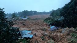 Satu Kampung di Natuna Tertimbun Longsor, Danramil: Longsor Susulan Masih Terjadi