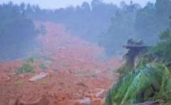 Warga Natuna Buka Posko Bantuan Korban Bencana Tanah Longsor