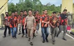 Anggota Ormas Bawa Senjata Api ke Polres PALI, Ada Apa?