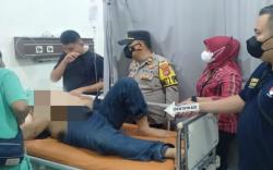 Heboh, Polisi di Palembang Ditusuk Penjual Roti Bakar<