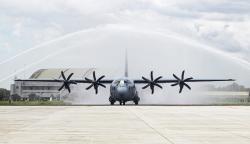 Penampakan Pesawat C-130J Super Hercules Pesanan Kemhan untuk TNI AU