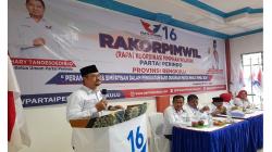 Hadiri Rakorwil DPW Partai Perindo Bengkulu, Ini Pesan Waketum Bidang Pemilu Ferry Kurnia<