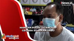 Apes! Mantan Polisi Edarkan Sabu Diciduk saat Tunggu Pembeli di Murung Raya