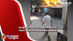 Api Hanguskan 5 Kios Pedagang Dekat SMAN 112 Meruya