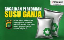 Infografis Gagalkan Peredaran Susu Ganja