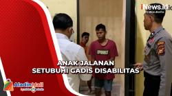 Kepergok Cabuli Gadis Disabilitas, Anak Jalanan Ditangkap
