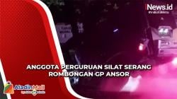 Anggota Perguruan Silat Serang Rombongan GP Ansor di Trenggalek, Ternyata Ini Motifnya