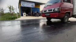 Viral Jalan Aspal Meleleh di Banjarnegara, Ini Penjelasan DPUPR