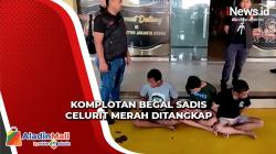 Komplotan Begal Sadis Celurit Merah Ditangkap, Polisi: Kerap Bacok Korban saat Beraksi