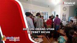 Orang Tak Dikenal Bubarkan Paksa Diskusi soal Orang Utan di Tebet