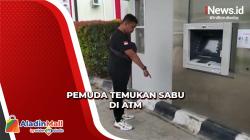 Bertransaksi di ATM, Pemuda Temukan Satu Saset Diduga Sabu di Kendari