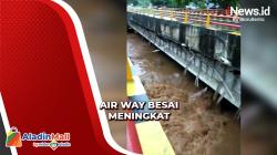 Warga Diimbau Jaga Anak-Anak, Debit Air Way Besai Meningkat