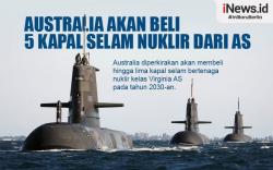 Infografis Australia Akan Beli 5 Kapal Selam Nuklir dari AS