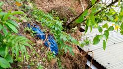 Tanah Longsor di Bandarlampung, 1 Rumah Warga Rusak Tertimpa Material