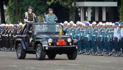 Panglima TNI Laksamana Yudo Margono Pimpin Upacara Gaktib dan Yustisi 2023