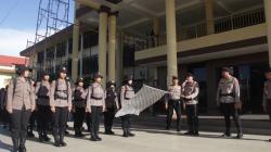 Ratusan Bintara Remaja Polda Sulut Ikuti Tradisi Pembaretan