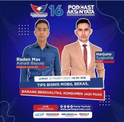 Intip Peluang Bisnis Mobil Bekas di Podcast Aksi Nyata Hari Ini Pukul 16.00 WIB