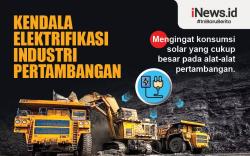  Infografis Kendala Elektrifikasi Industri Pertambangan 