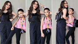 Ayu Ting Ting Semangat Nonton BLACKPINK Hari Kedua Bareng Bilqis, Gayanya seperti ABG 